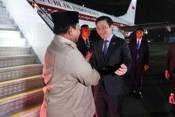 Presiden Prabowo disambut langsung PM Singapura Lawrence Wong
