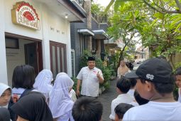 Puluhan siswa SD ikuti "Sinau Bareng Bung Karno Arek Suroboyo"