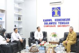 Pemkab Sigi dan Kemenkum kolaborasi perkuat sistem hukum dan ekonomi desa