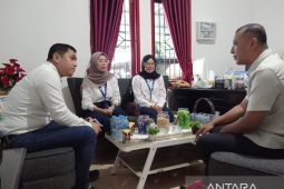 Garuda Indonesia Pangkalpinang kunjungi Kantor LKBN Antara Babel