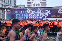 Bukit Barisan fun run sukses gaet 10 ribu peserta