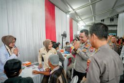 Polda Sumut beri layanan   kesehatan gratis kepada 2.000 warga Medan