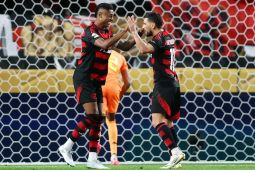 Tampil dominan, Flamengo kalahkan tim Tunisia Esperance 2-0