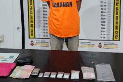 Polsek Tanah Jawa amankan seorang pemuda, miliki 32 gram sabu