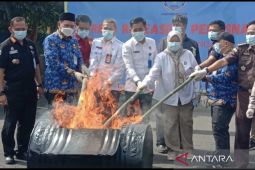 BNNP Banten musnahkan ganja hampir 4 kg asal Aceh