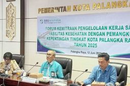 Pemkot Palangka Raya-BPJS Kesehatan tingkatkan kualitas layanan Program JKN Fasilitas Kesehatan