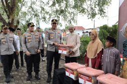 Polda Banten peringati HUT Bhayangkara dengan dzikir hingga baksos