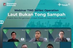 PT Timah gelar webinar 'Laut Bukan Tong Sampah'