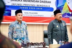 Pemprov Bengkulu: RPJMD 2025-2029 fokus infrastruktur dan kesehatan