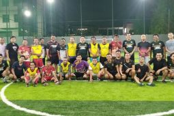Forwakum -Kejari Belawan gelar pertandingan sepak bola persahabatan