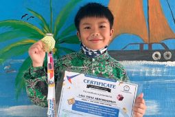 Siswa sekolah binaan PT GSIP AMR, Fayaz raih medali emas olimpiade nasional Bahasa Inggris
