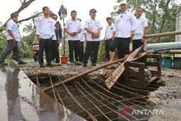 Wabup Serang apresiasi langkah cepat PUPR perbaiki jembatan Cikambuy