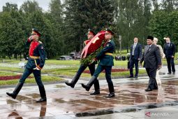 Prabowo kenang tragedi Pengepungan Leningrad di Piskarovskoye