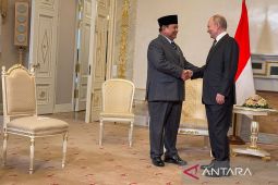 Prabowo-Putin hadiri SPIEF di St. Petersburg