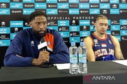 Pelatih Pelita Jaya Jakarta Justin Tatum: Lawan Dewa United di akhir babak reguler jadi momen uji pemain