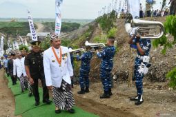 Upacara hari jadi Kota Madiun di TPA sampah