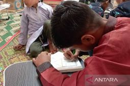 Anak imigran etnis Rohingya di Aceh meriahkan hari pengungsi sedunia