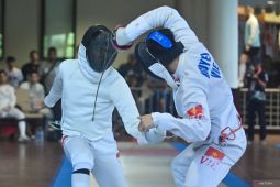 Perjuangan atlet anggar beregu Indonesia terhenti di babak eliminasi