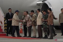 Presiden Prabowo tiba di Jakarta usai kunjungan kenegaraan ke Rusia