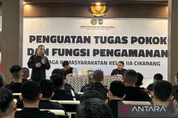 Lapas Cikarang Bekasi gelar penguatan tugas pengamanan