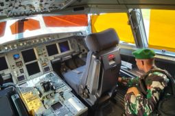 Suasana Tim Jihandak Kodam 1 Bukit Barisan Amankan Pesawat Saudi Airlines yang diancam Bom