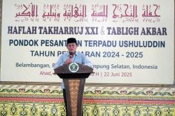 Sekda Lamsel dorong lulusan pesantren jadi pendakwah