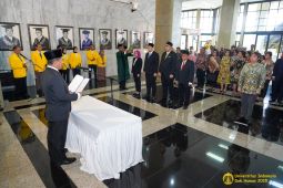 Rektor UI lantik empat jajaran pimpinan baru