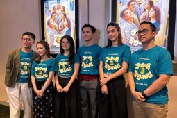 Pemain Film 'Jodoh 3 Bujang' Sapa Penggemar di Palu, Segera Tayang 26 Juni
