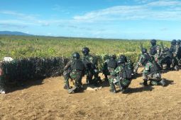 Kopasgat simulasikan penyerangan markas musuh dengan senjata mortir