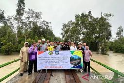 Pemkab Bangka Selatan perbaiki jembatan penghubung antar desa