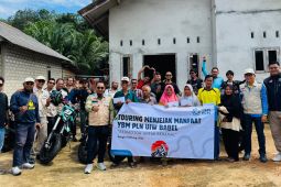 Touring menjejak manfaat: YBM PLN Babel salurkan bantuan hingga pelosok desa