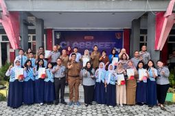 Kemenkum Sulteng catatkan hak cipta delapan karya inovatif SMPN 1 Palu