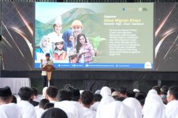 Menteri P2MI Abdul Kadir Karding resmikan Desa Migran Emas di Wonosobo Jateng