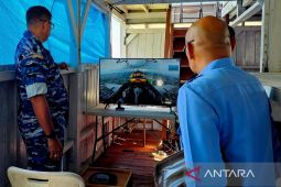 TNI AU latihan menembak di Laut Natuna