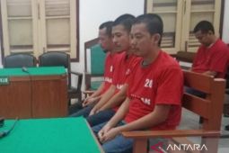 Tiga pemuda asal Aceh terdakwa kurir 151 kg ganja terancam dihukum mati