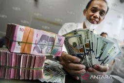 Kurs Rupiah hari Senin pagi melemah jadi Rp16.218 per dolar AS