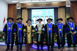 Universitas Andalas Sumbar kembali tambah lima guru besar dari Fakultas Teknik