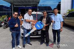BRI Tarutung serahkan hadiah utama panen hadiah simpedes