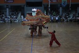 Barongsai asal Kota Kediri raih juara umum di Porprov Jatim