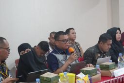 Gelar rapat, Kemenkum Malut Harmonisasi Empat Ranperda Kabupaten Halteng