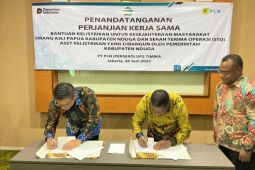 Pemkab Nduga- PLN jalin kerja sama sukseskan program "Nduga Terang"