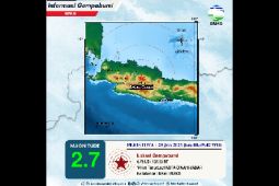 Gempa hari ini 4,7 magnitudo guncang Kabupaten Bandung