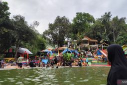 Objek wisata Miranti dipadati pengunjung saat akhir libur panjang