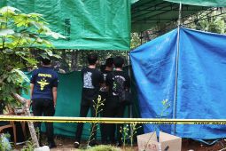 Polda Lampung cek seluruh bagian tubuh jenazah mahasiswa Unila