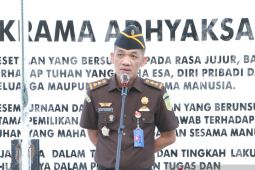 Pimpin apel pagi, ini pesan Kasi Intelijen Kejari Medan