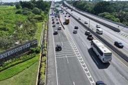 55.929 kendaraan lintasi jalan Tol Layang MBZ di akhir libur panjang