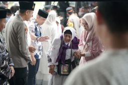 Sebanyak 201 haji Pacitan tiba di Tanah Air dalam kondisi sehat