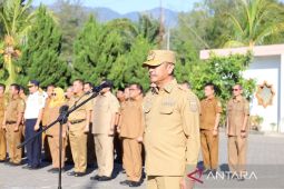 Di apel gabungan, Bupati Madina tekankan integritas dan singgung OTT KPK di Madina