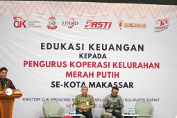 OJK Sulselbar dan Diskop UMKM kolaborasi literasi Koperasi Merah Putih