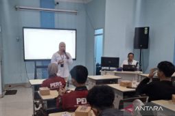Antara beri pelatihan jurnalistik di Universitas Muhammadiyah Sukabumi